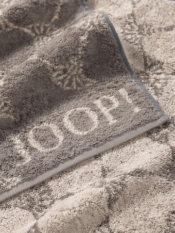 JOOP! Beach towel 'Cornflower' in Grey
