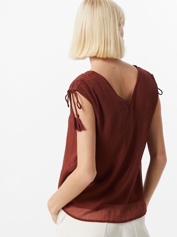 VERO MODA Top 'Penelope' w kolorze brązowy