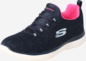 Sneaker bassa 'Summits' di SKECHERS in blu: frontale