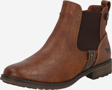 MUSTANG Chelsea Boots in Brown: front