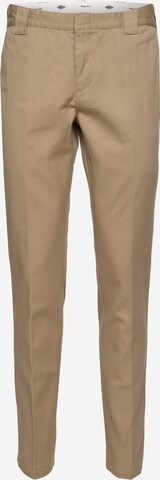 DICKIES Chino nadrág '872 Slim Fit' - bézs: elől