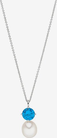 Adriana Necklace in Silver: front