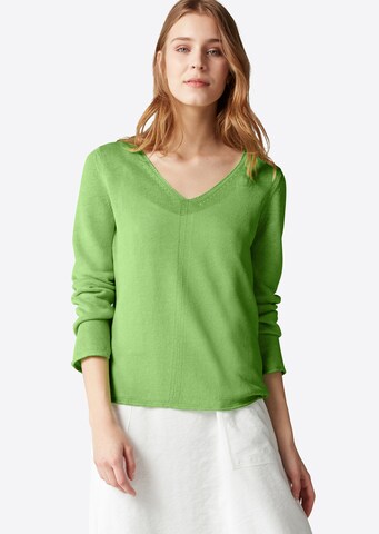 Marc O'Polo Sweater in Green: front