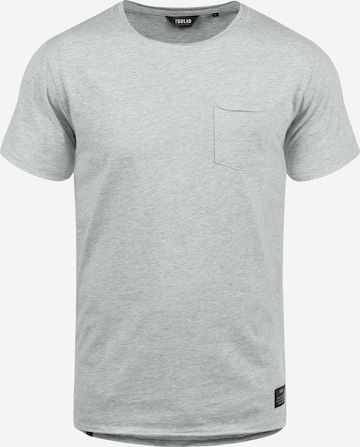 !Solid Shirt 'Andrej' in Grey: front