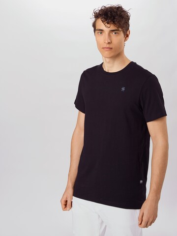 G-STAR T-shirt i svart: framsida