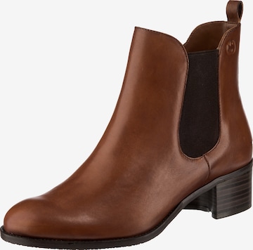 GERRY WEBER Chelsea boots 'Sabatina 02' in Bruin: voorkant