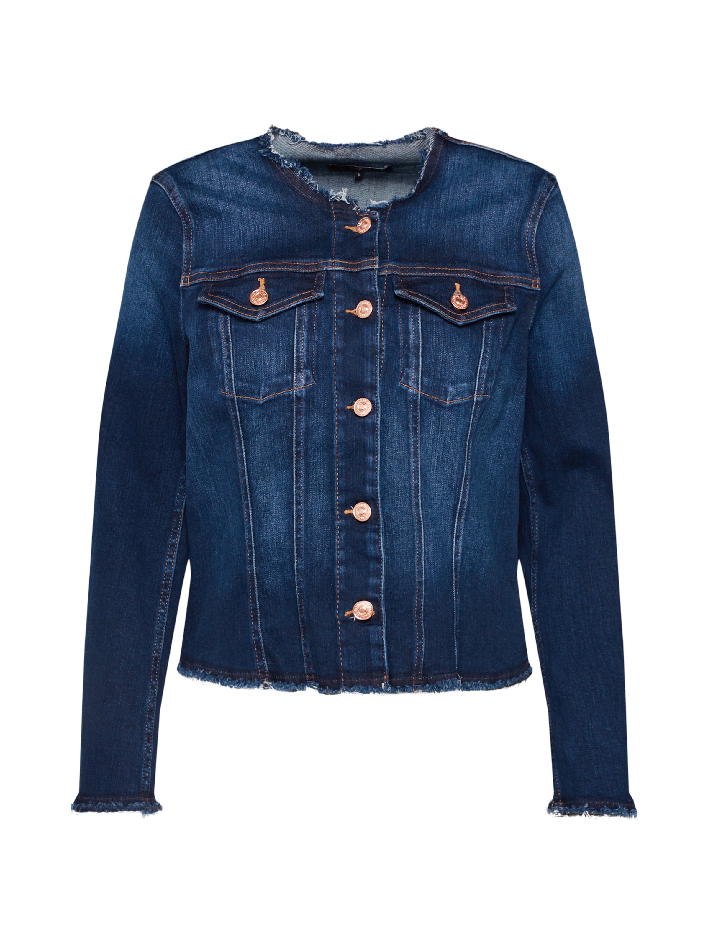 7 for all mankind Φθινοπωρινό και ανοιξιάτικο μπουφάν σε μπλε: μπροστά