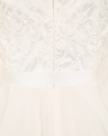 SWING Φόρεμα κοκτέιλ σε λευκό