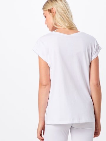 Merchcode Тениска 'Nasa Insignia' в бяло: отзад
