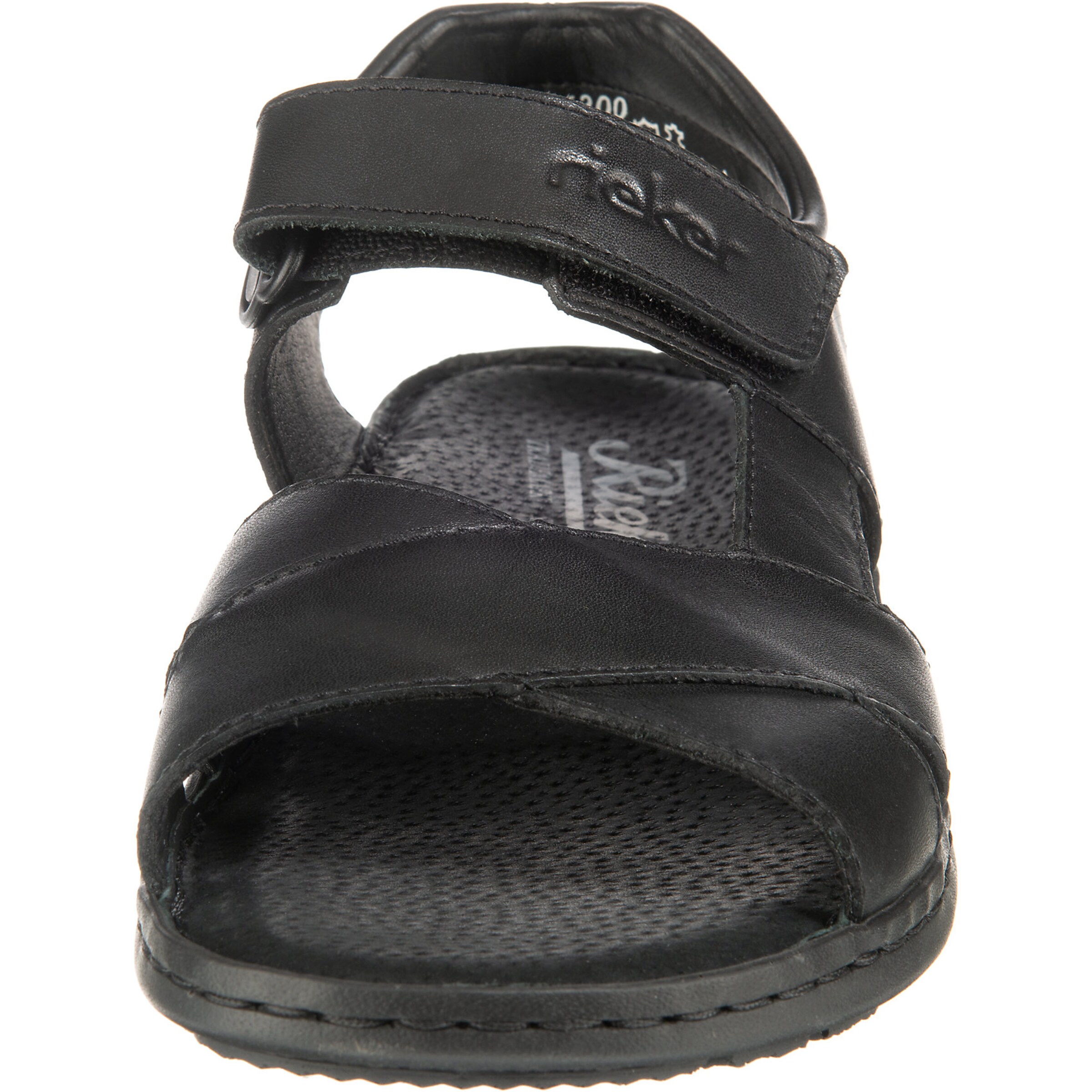 Männer Offene Schuhe RIEKER Sandale in Schwarz - CS73376