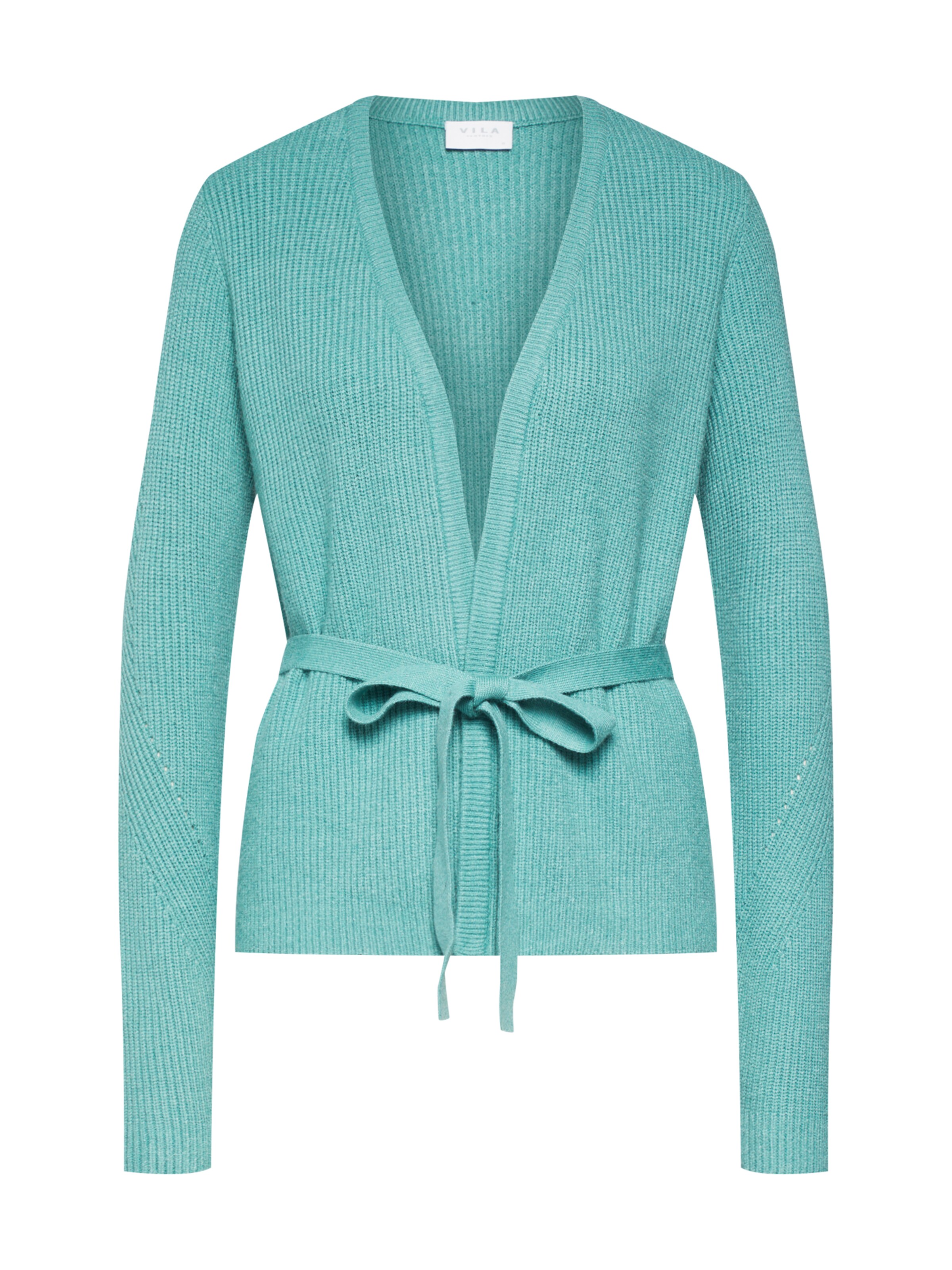 VILA - Gebreid vest in de kleur Groen