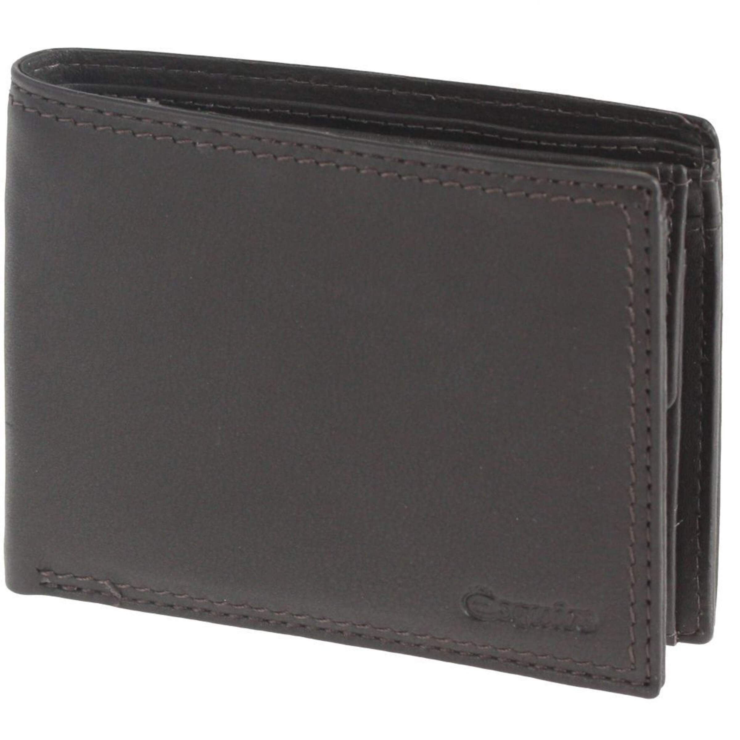 Esquire Wallet in Brown: front