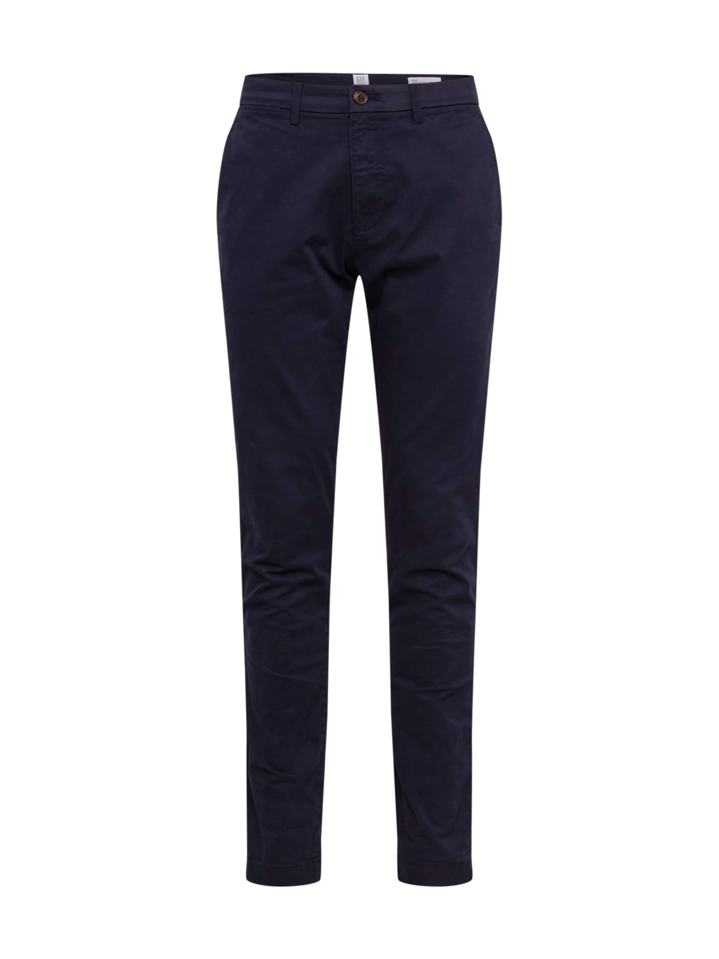 Skinny Pantalon chino 'V-ESSENTIAL' GAP en bleu : devant