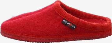 HAFLINGER Slippers in Red