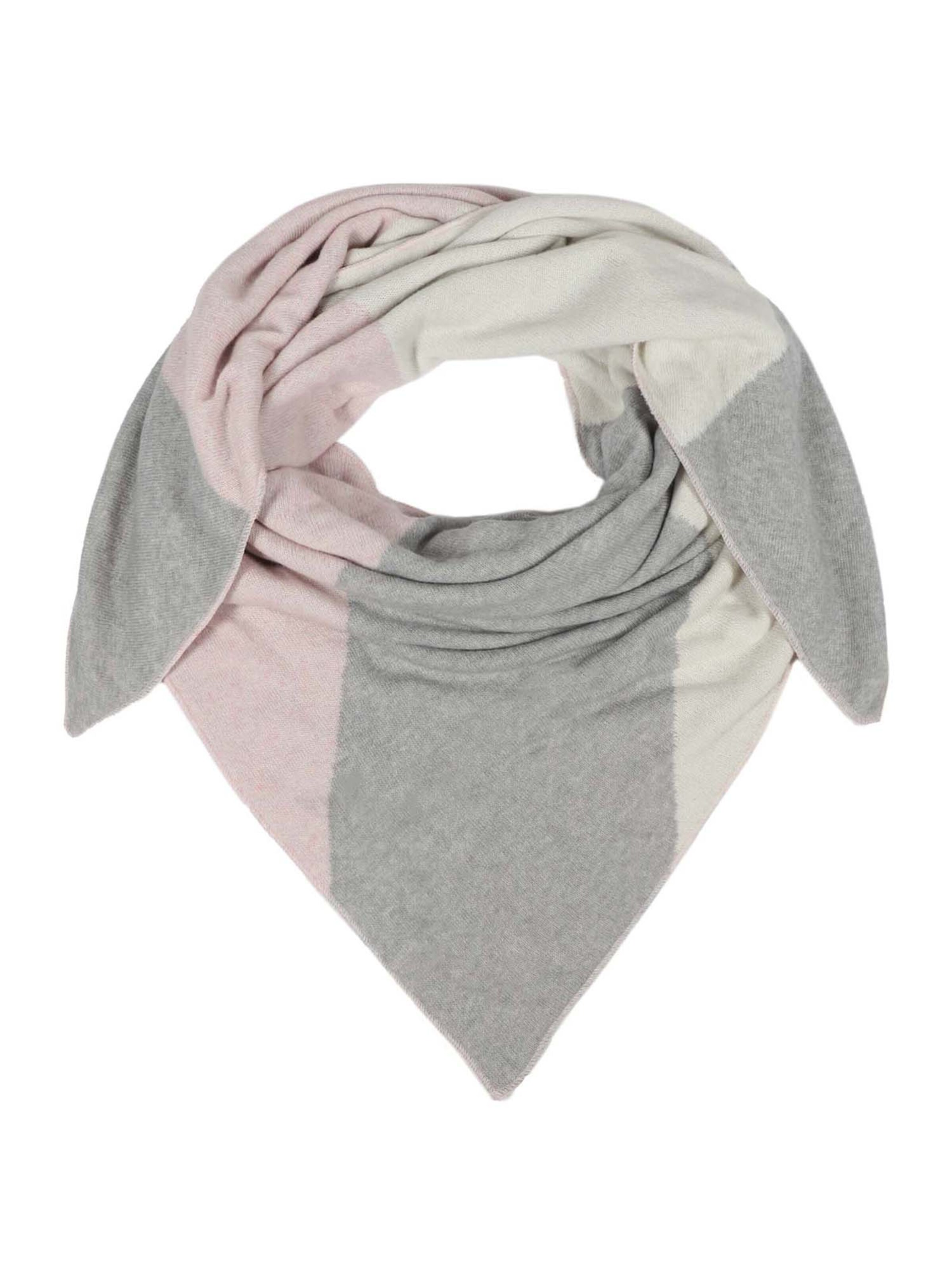 Zwillingsherz - Doek 'Bestseller Dreieck Pique ' in de kleur Lichtgrijs