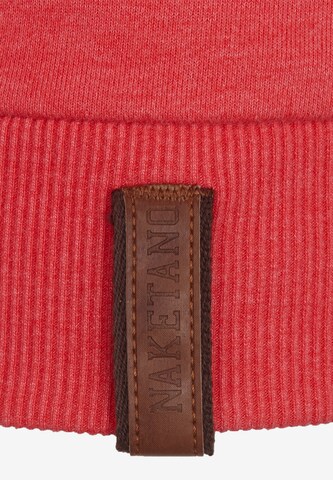 naketano Kapuzensweatshirt 'Darth VIII' in Rot