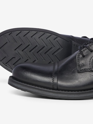 Bottines à lacets 'JFWRUSSEL' JACK & JONES en noir