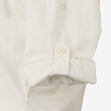 CRAGHOPPERS Athletic Button Up Shirt 'NosiLife Adventure II' in White