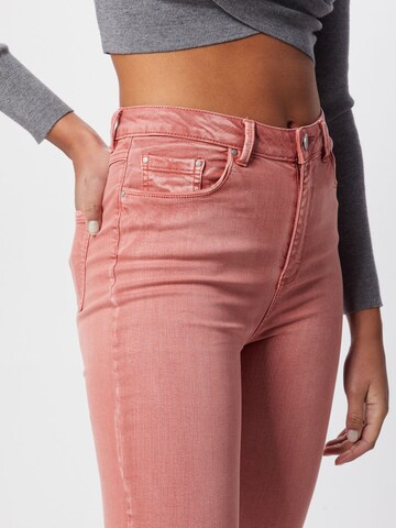 VILA Skinny Jeans 'Viamy' in Oranje