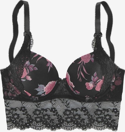 LASCANA Soutien-gorge en rose / noir / blanc, Vue avec produit