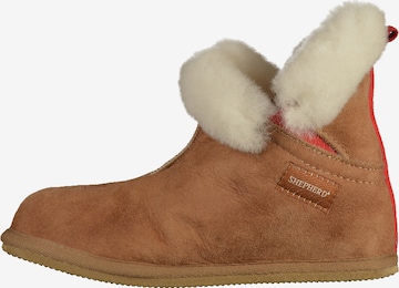 SHEPHERD Huisschoenen in Bruin