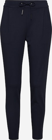 VERO MODA Tapered Pleat-Front Pants 'Eva' in Blue: front