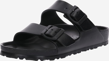 BIRKENSTOCKNatikače s potpeticom 'Arizona' - crna boja: prednji dio