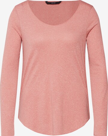 T-shirt 'VMLUA' VERO MODA en rose : devant