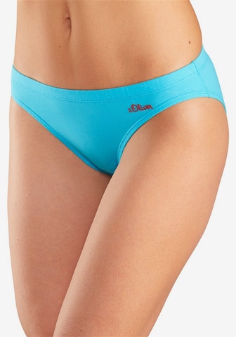 s.Oliver Slip in Blauw: voorkant