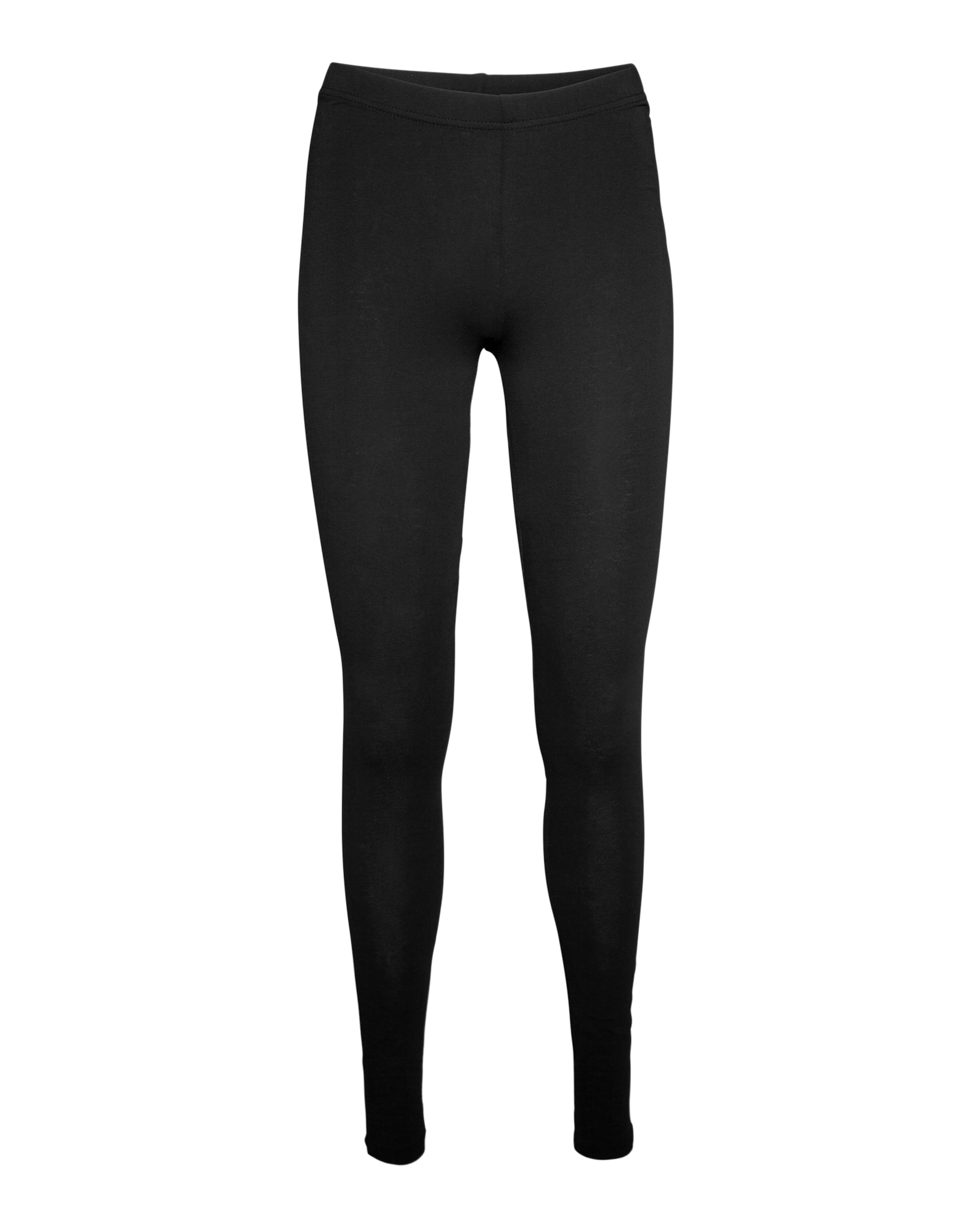 PIECES - Leggings aus Jersey 'Edita' in schwarz