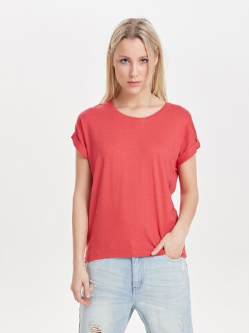 ONLY Shirt 'ONLMoster' in Rood: voorkant