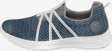 Rieker Slip-Ons in Blue: front