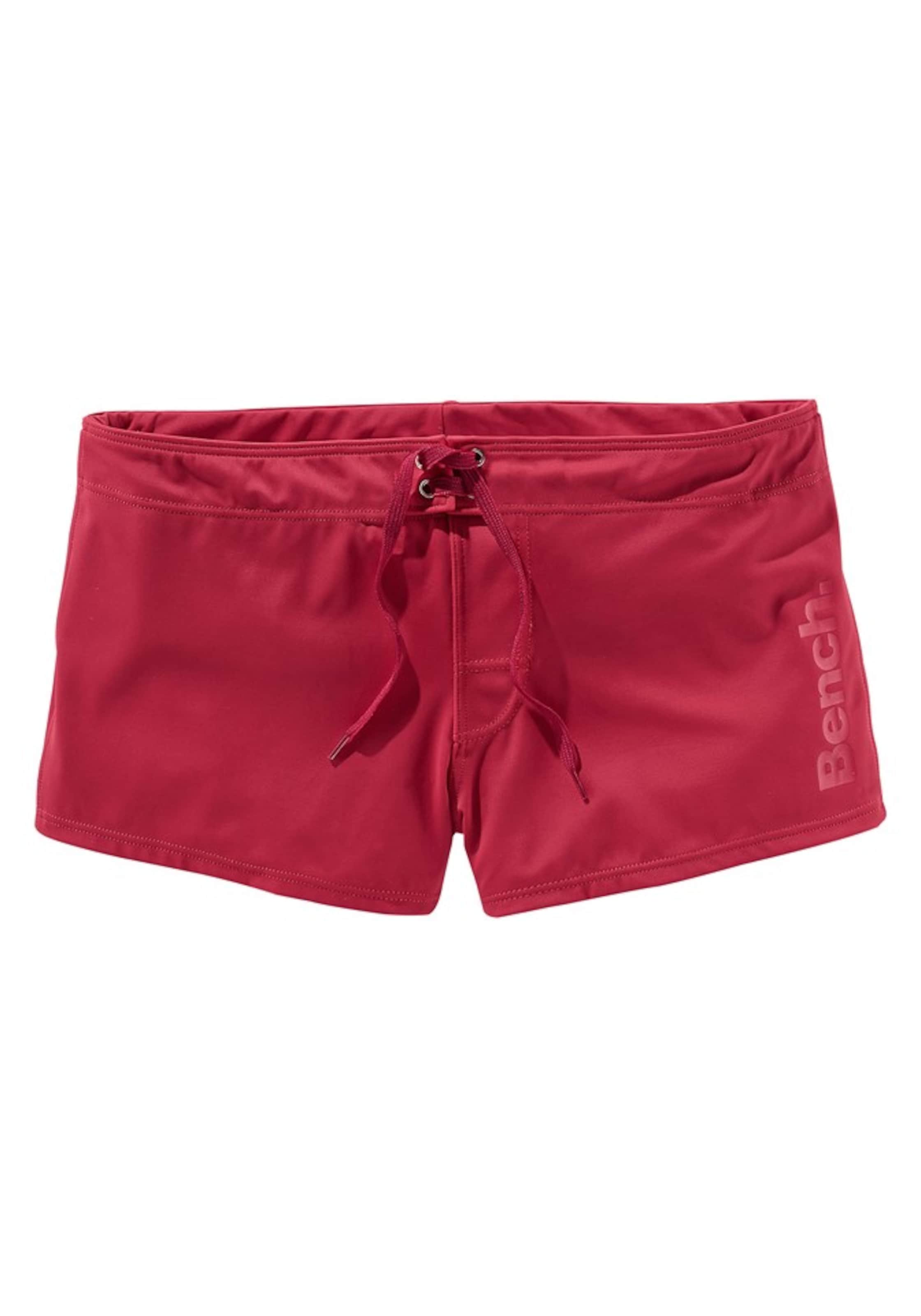 BENCH Boxer-Badehose in Rot: Vorderseite