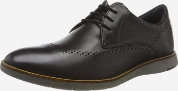 JOSEF SEIBEL Lace-Up Shoes in Black: front