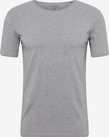 Coupe slim T-Shirt OLYMP en gris : devant