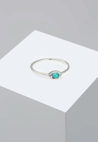 ELLI Ring 'Evil Eye' in Zilver