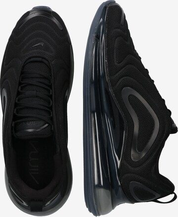 Chaussure de course 'AIR MAX 720' NIKE en noir : sur le côté