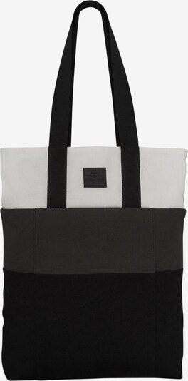 Johnny Urban Μεγάλη τσάντα 'Zoe' σε γκρι / μαύρο / λευκό, Άποψη προϊόντος
