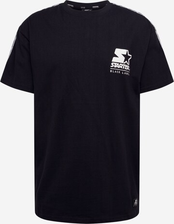 Starter Black Label Regular fit T-shirt i svart: framsida