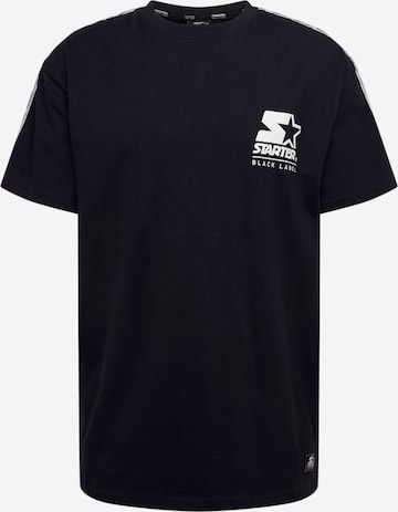 Regular fit Tricou de la Starter Black Label pe negru: față