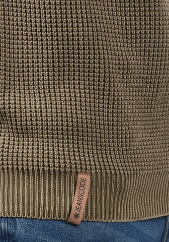 INDICODE JEANS Strickpullover 'Rockford' in Braun