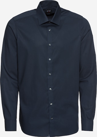 OLYMP Business Shirt in Blue: front