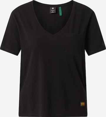 G-Star RAW Shirt 'Ovvela' in Black: front