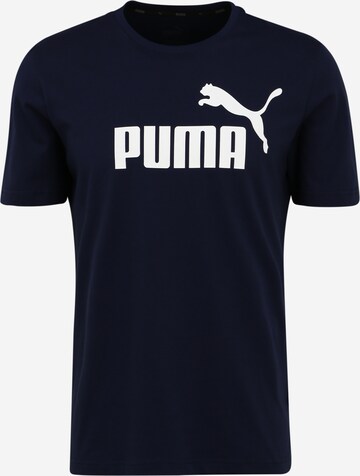 T-Shirt fonctionnel 'Essential' PUMA en bleu : devant