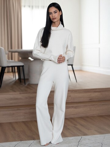 White Tracksuit Look