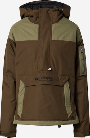 Veste outdoor COLUMBIA en vert : devant