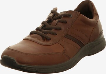 ECCO Lace-Up Shoes in Brown: front