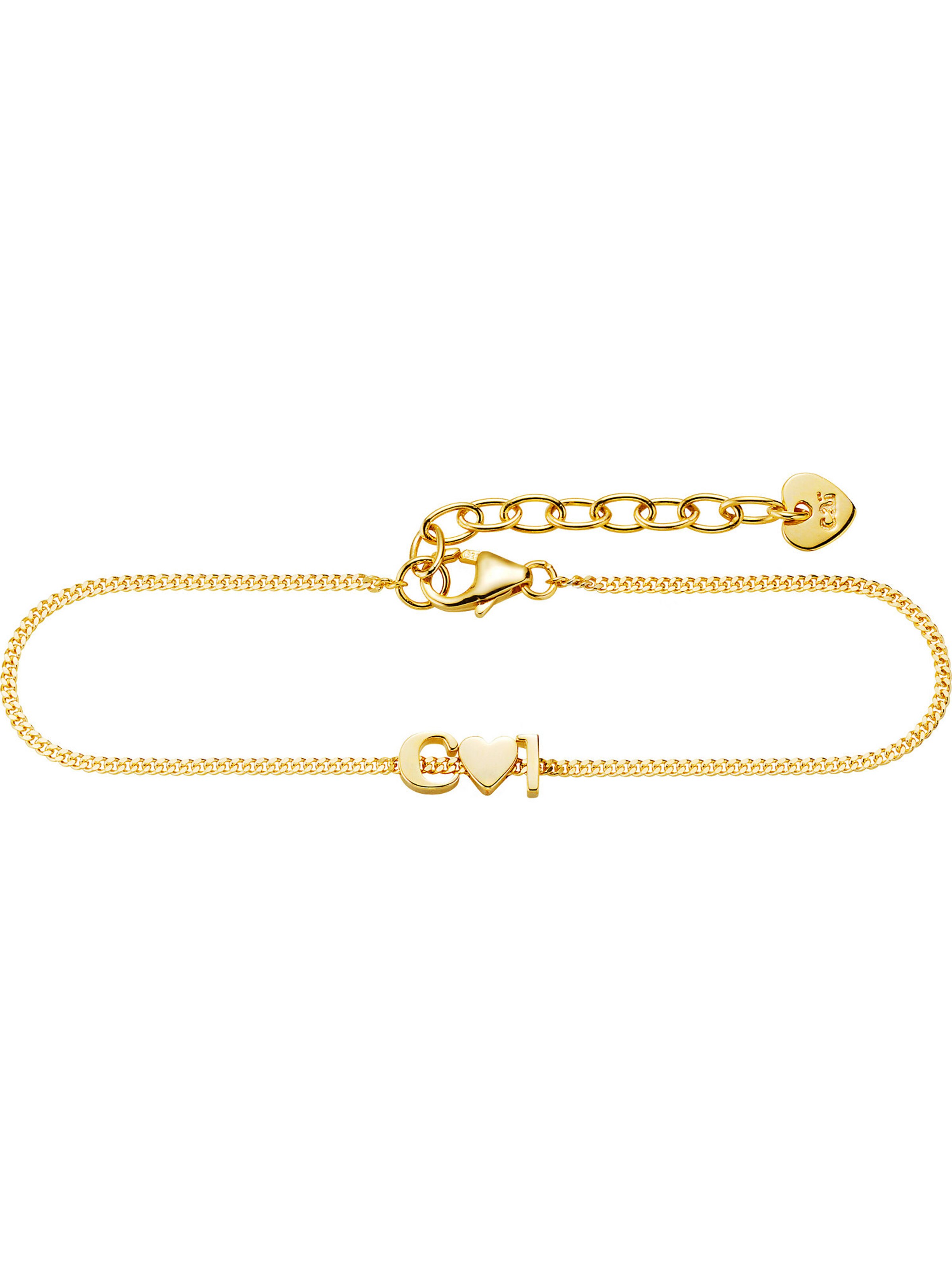 caï Armband 'Love' in Gold: Vorderseite
