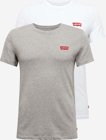 LEVI'S ® Shirt '2Pk Crewneck Graphic' in Grey: front