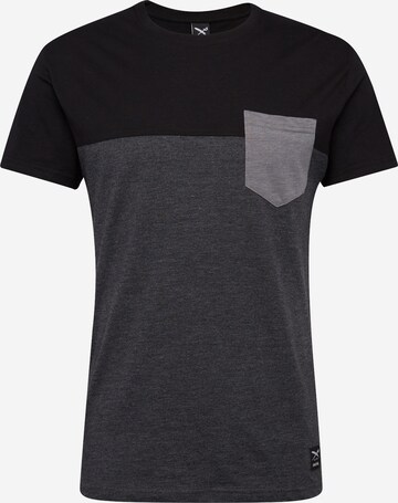 Iriedaily - Camiseta en gris: frente